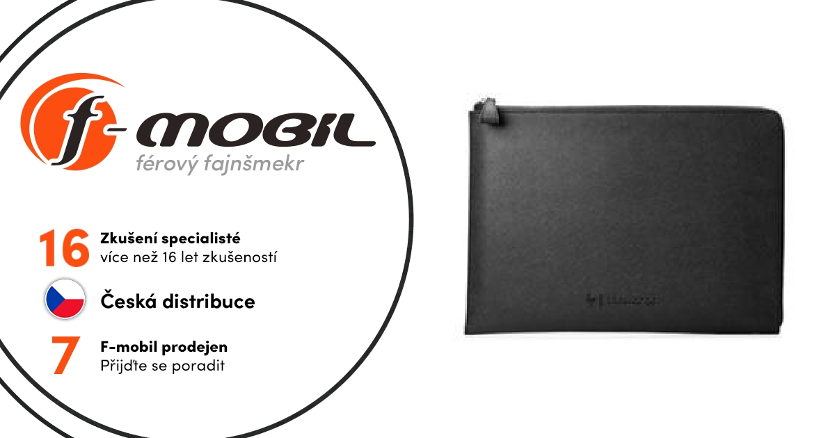 HP Spectre 15.6 "Split Leather Sleeve púzdro na notebook silver F