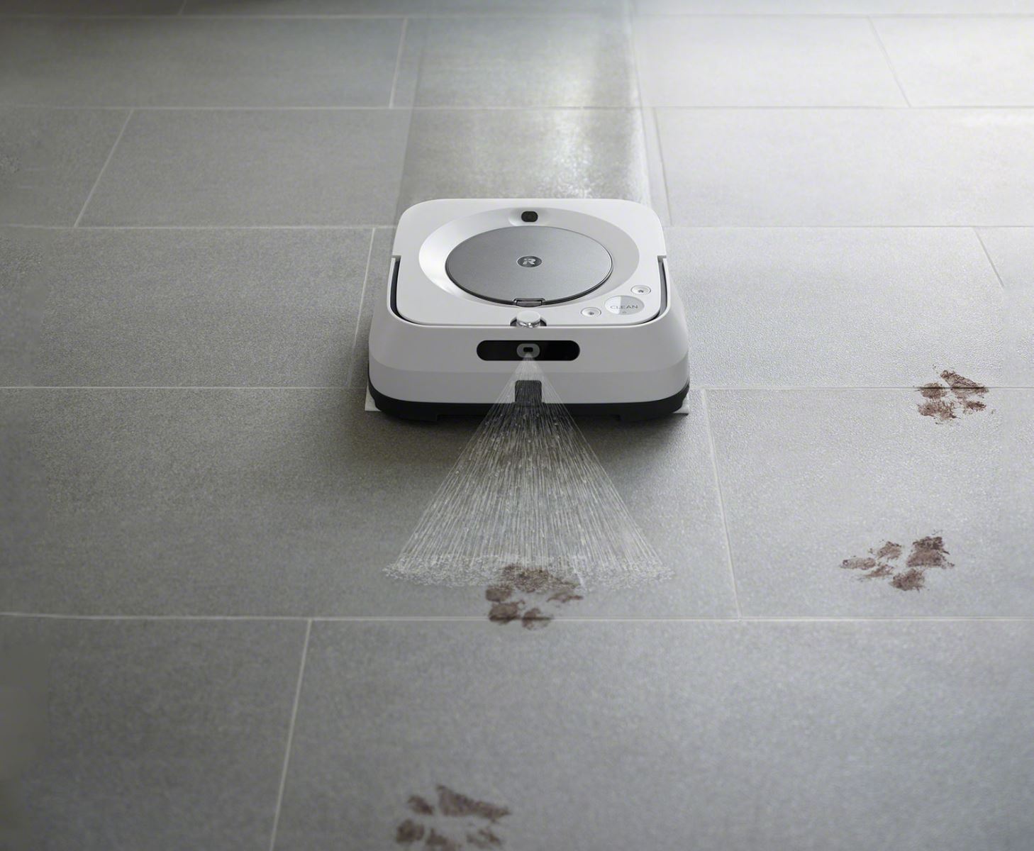 Robotický mop iRobot Braava m6, biela