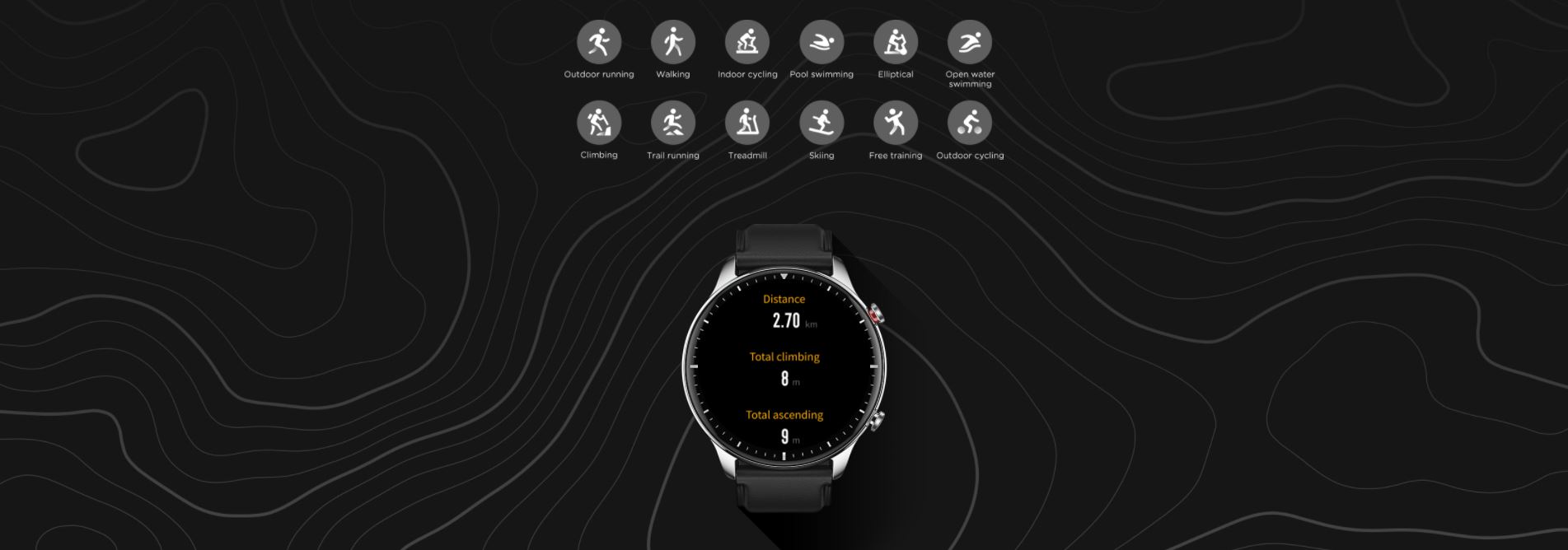 Amazfit GTR 2 Classic Edition Obsidian Black