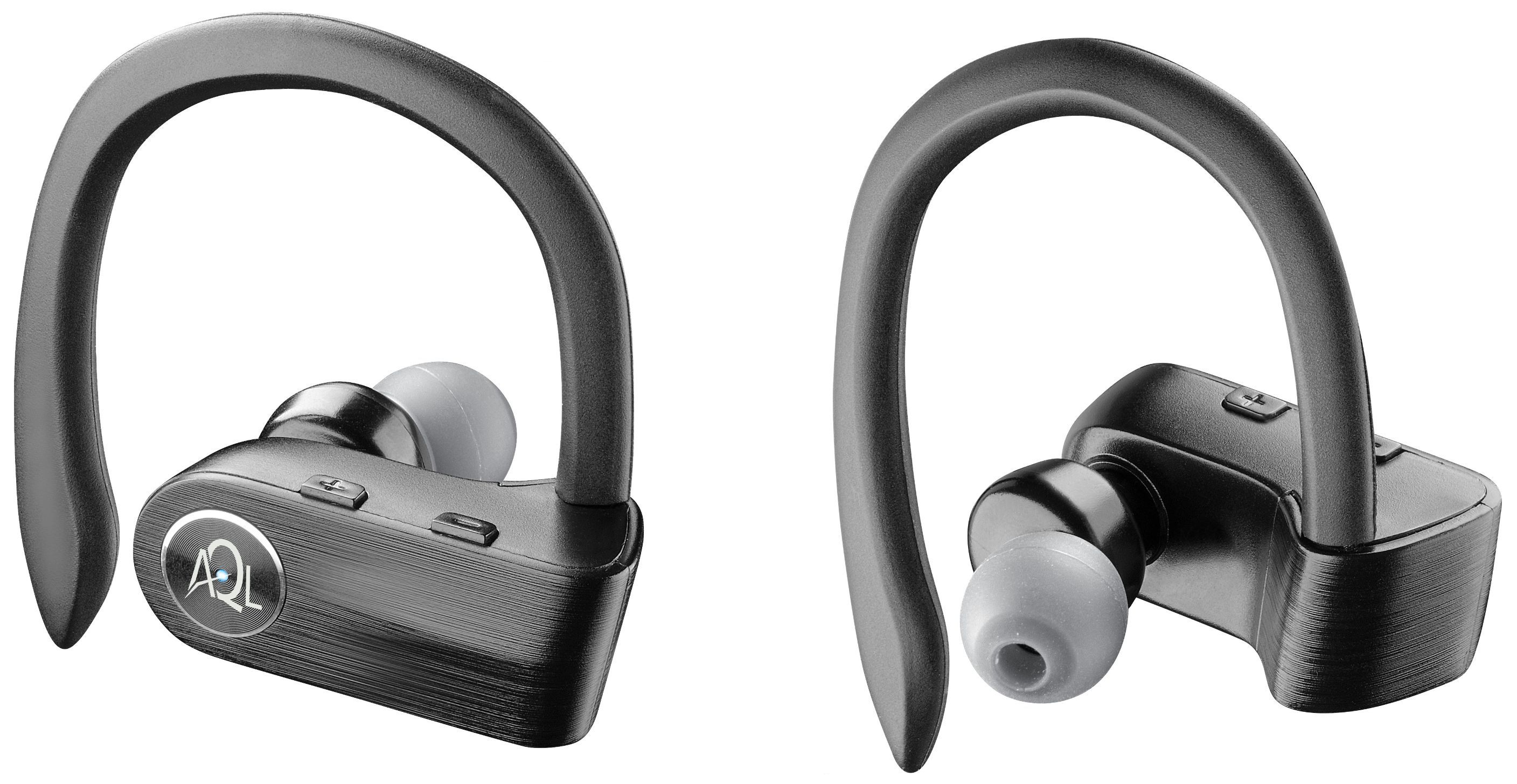 True wireless slúchadlá CellularLine BOOST so športovými nástavcami, AQL® certifikácia, čierna