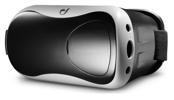 3D virtuálne okuliare CellularLine VISOR biela / čierna