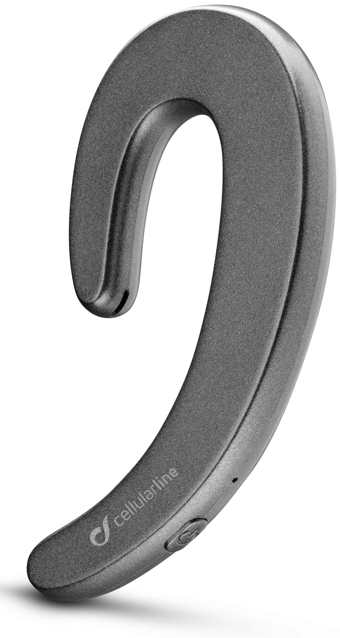 Bluetooth headset CellularLine Hear s ergonomickým dizajnom, čierny