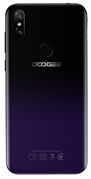 Doogee Y8 Plus čierna