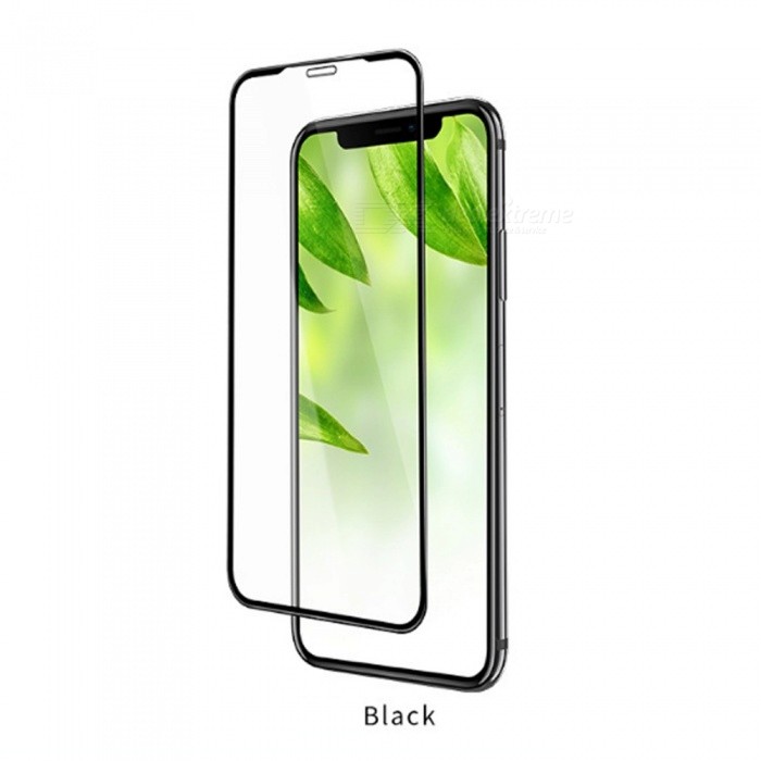 Temperované ochranné tvrdené sklo Hoco iPhone X / XS / 11 Pro, čierna