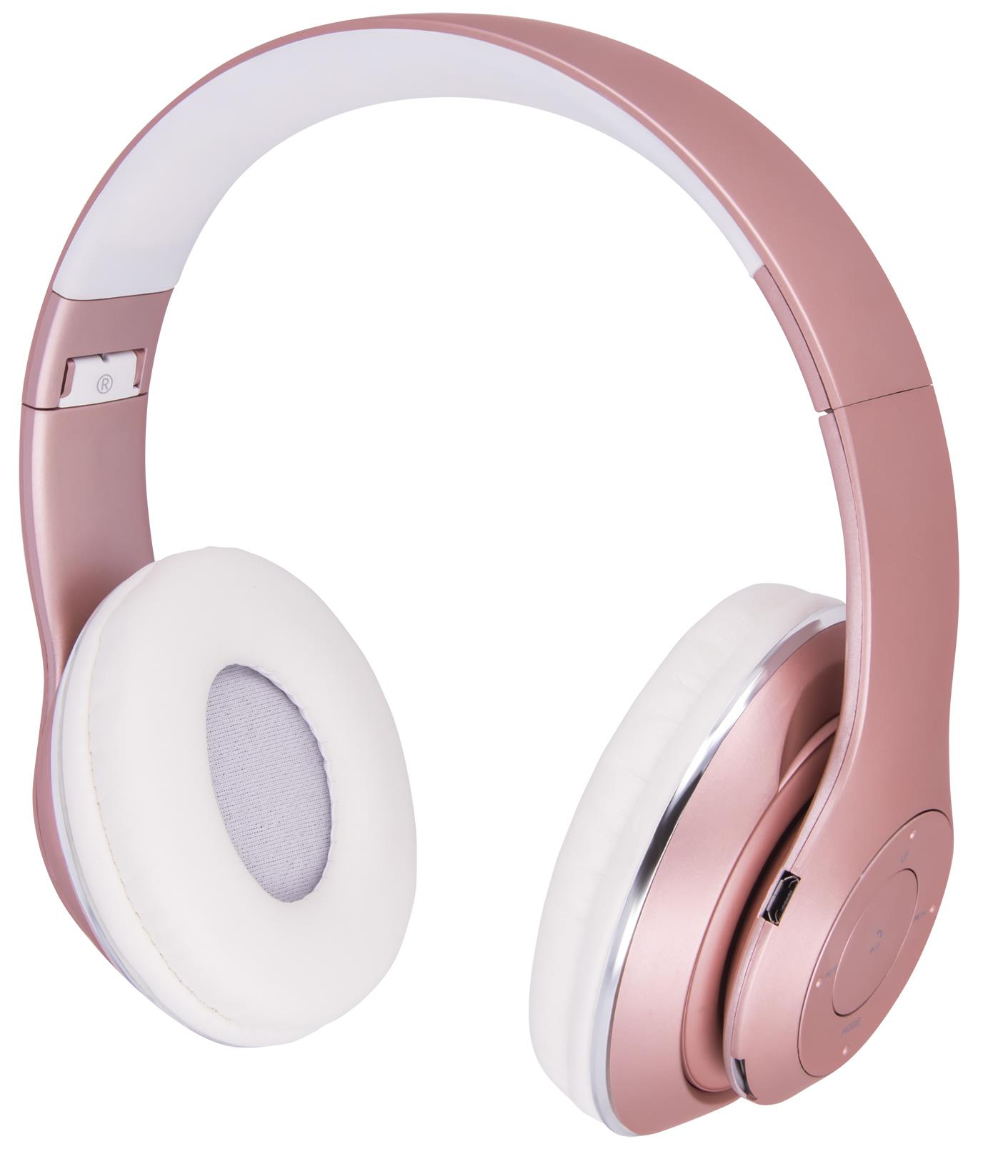 Bluetooth stereo sluchátka Forever BHS-300 ružová