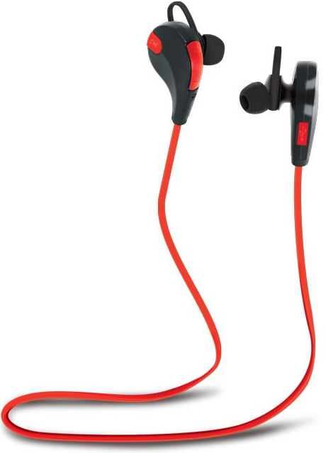 Bluetooth sluchátka Forever BSH-100 čierna / červená