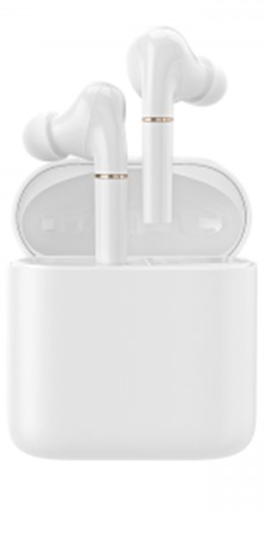 Bezdrôtové slúchadlá Hayle T19 biela