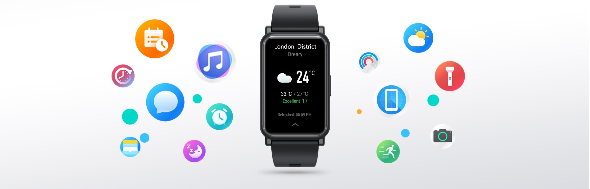 Honor Watch ES (Hes-B09) Coral Pink