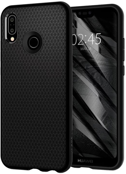 Spigen Liquid Air TPU puzdro pre Samsung Galaxy A6 Plus (2018) čierna