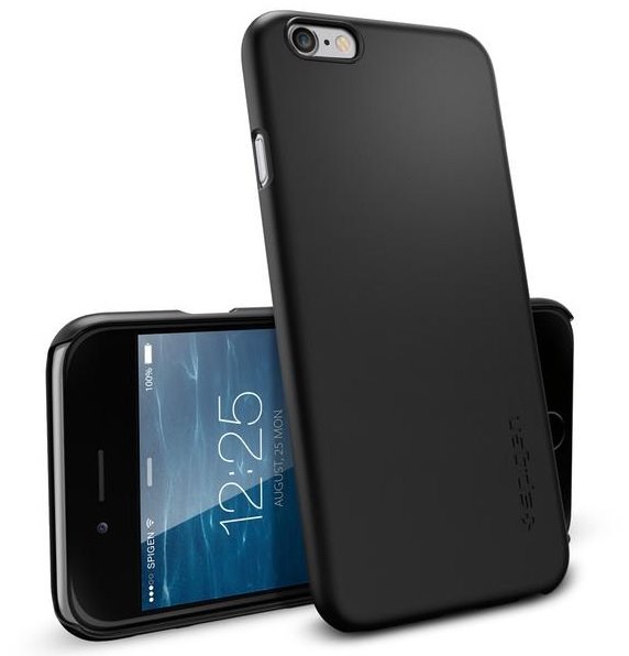 Puzdro Spigen Thin Fit pre Apple iPhone 6 transparentný