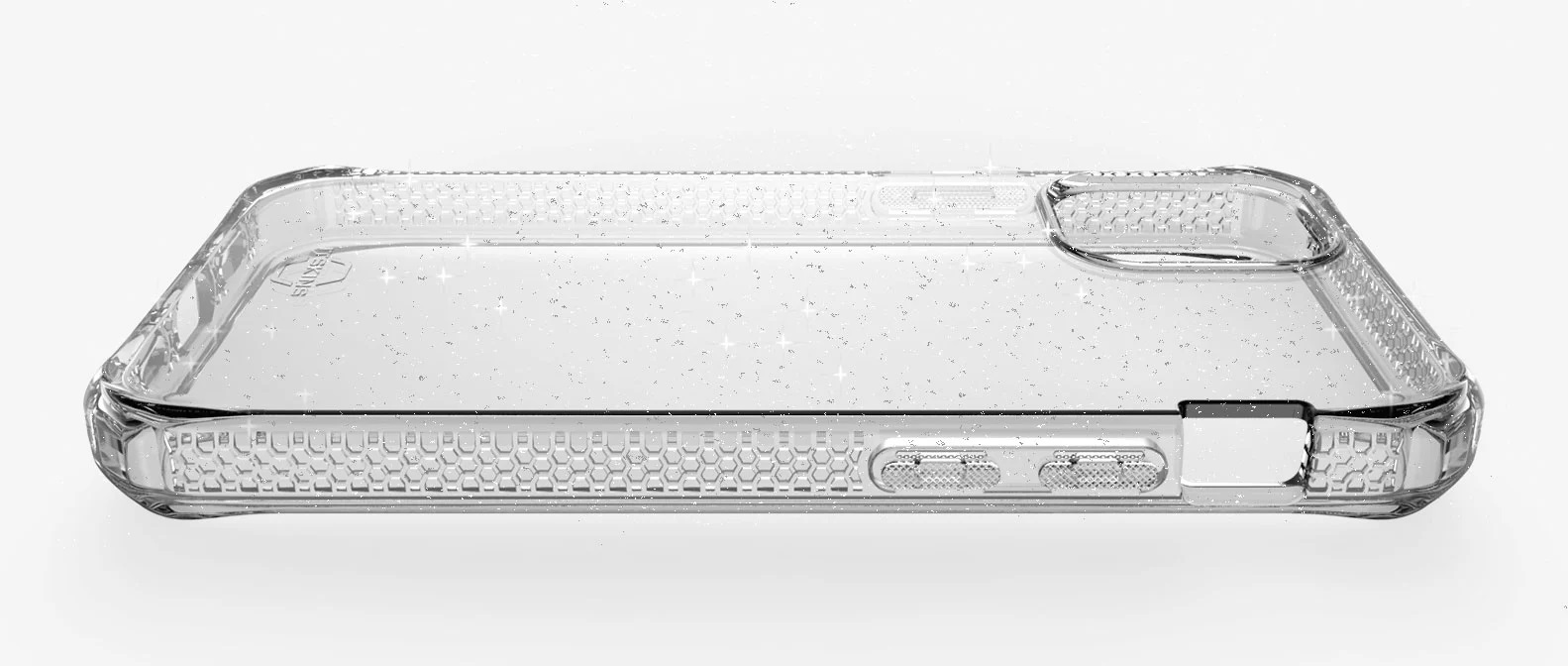 Odolné puzdro ITSKINS Hybrid Spark 3m Apple iPhone SE 2020, číra