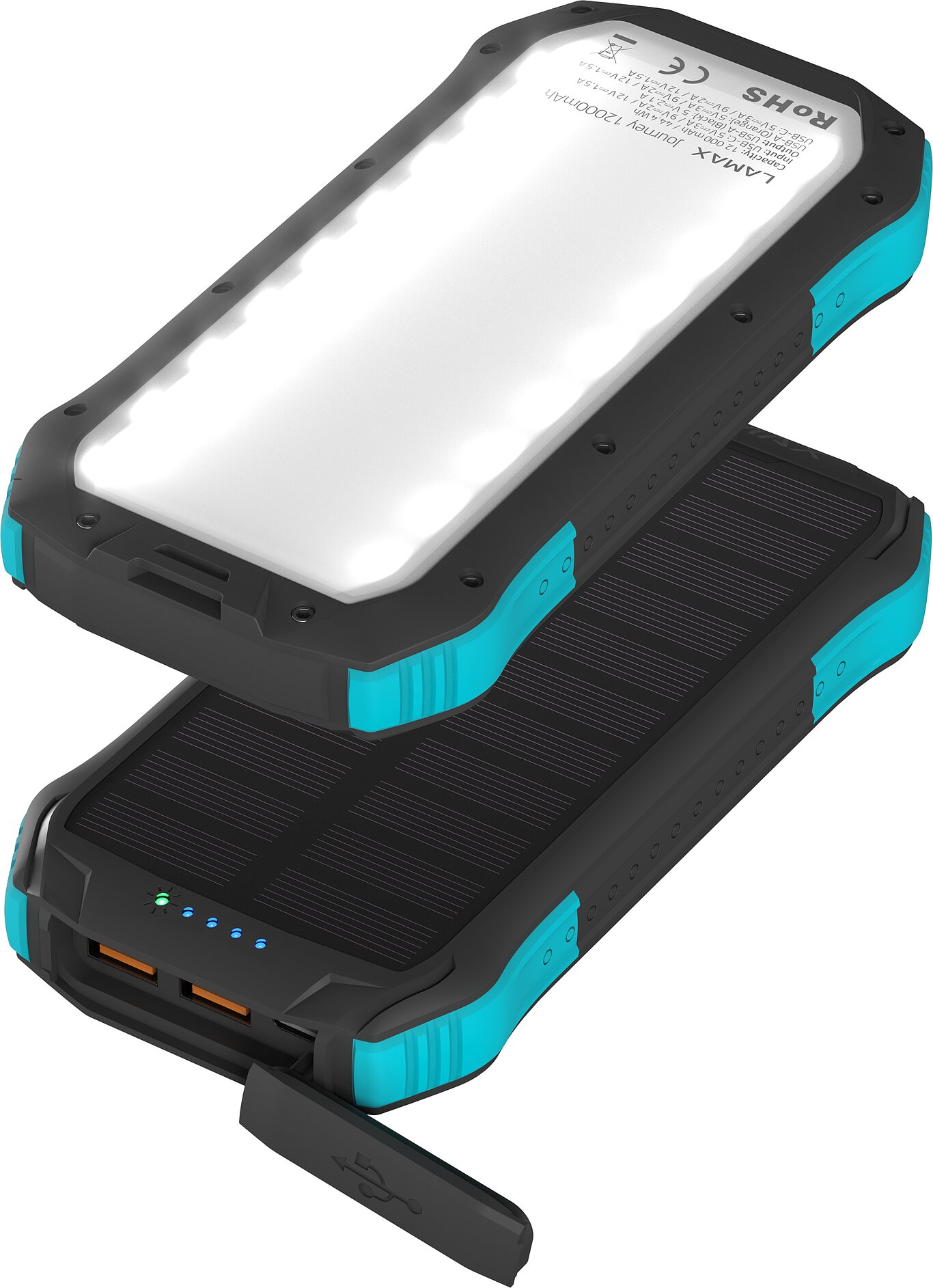 LAMAX Journey 12000mAh - Dobije smartfón a presvieti les