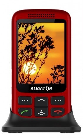 Seniorský mobilný telefón Aligator VS900