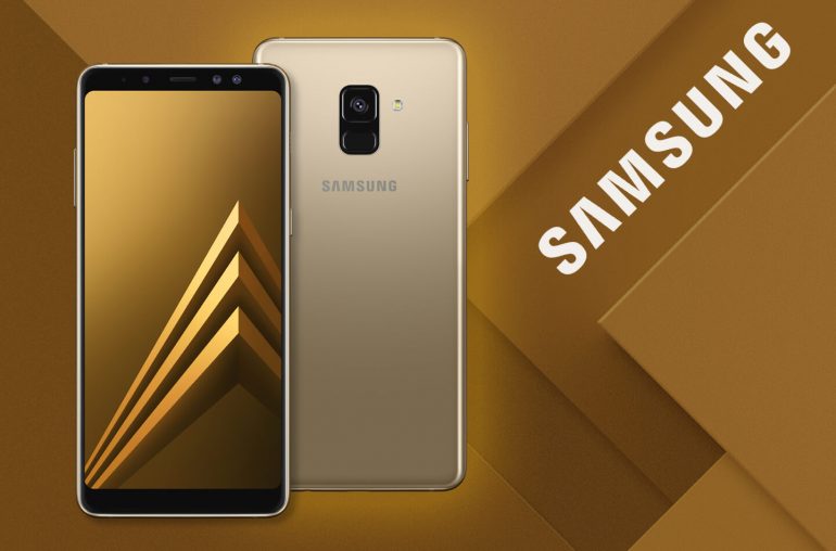 Chytrý mobilný telefón Samsung Galaxy A8 2018