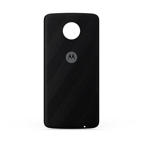 Ochranný kryt Motorola Style CAP pre Moto Z čierny nylon