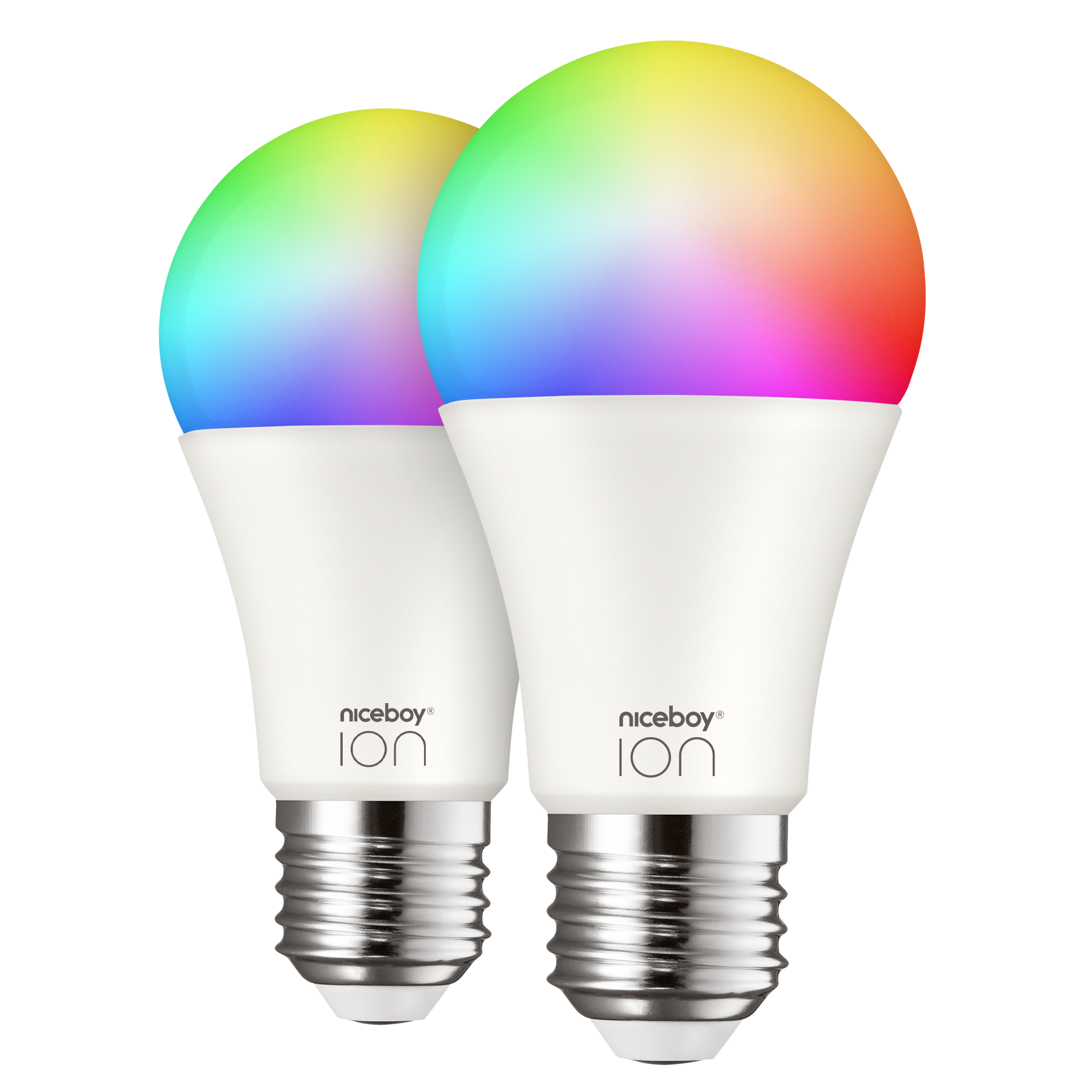 Niceboy ION SmartBulb COLOR 9W - E27 SET 2 ks