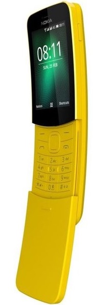 Nokia 8110 2018 DualSIM, žltá