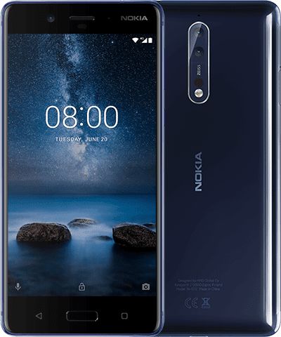 Nokia 8 Sirocco SingleSIM čierna