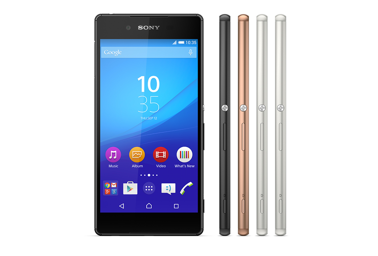 Farebné prevedenie mobilného teleonu Sony Xperia Z3 +