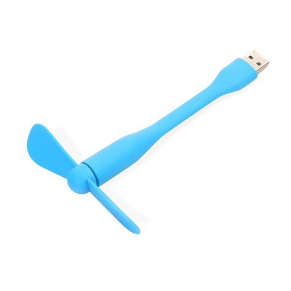 USB ventiláror Omega modrý