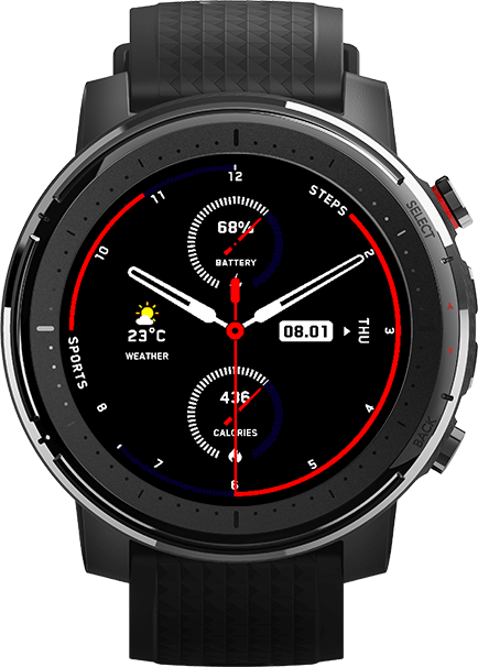 Amazfit Stratos 3 čierna