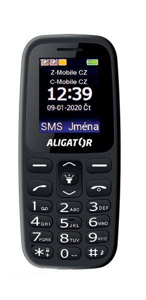 Aligator A220 Senior čierna