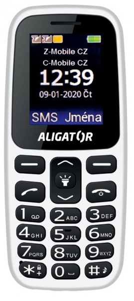 Aligator A220 Senior biela