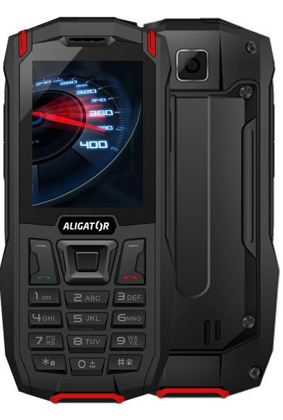 Aligator K50 eXtremo 4G/LTE čierná/červená