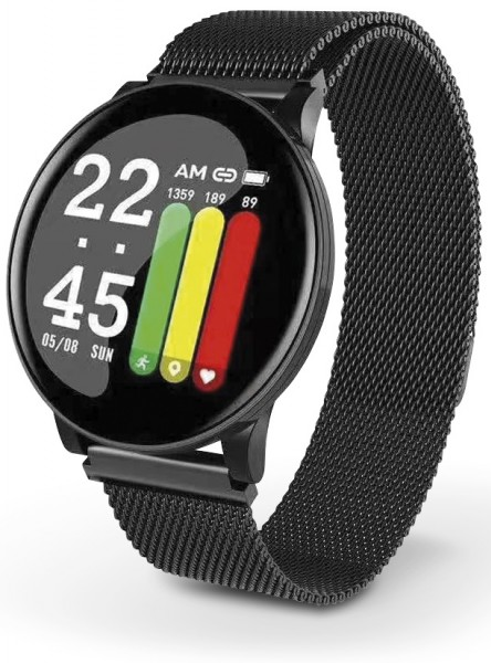 Fitness náramok Aligator Smart čierna