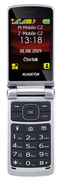 Aligator V710 Senior čierna / strieborná