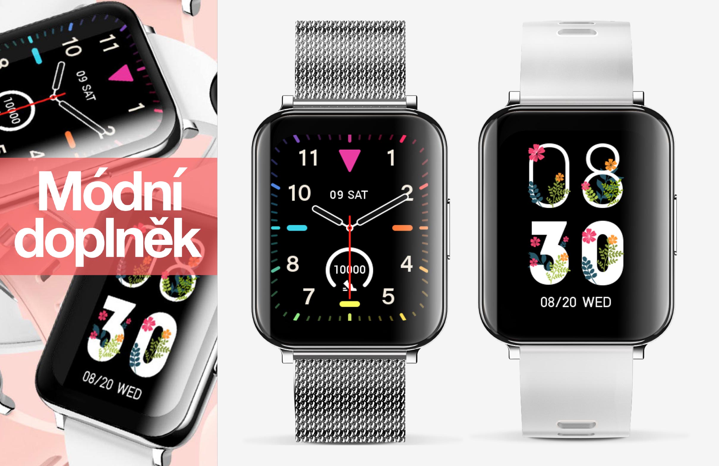 Aligator Watch Life strieborná