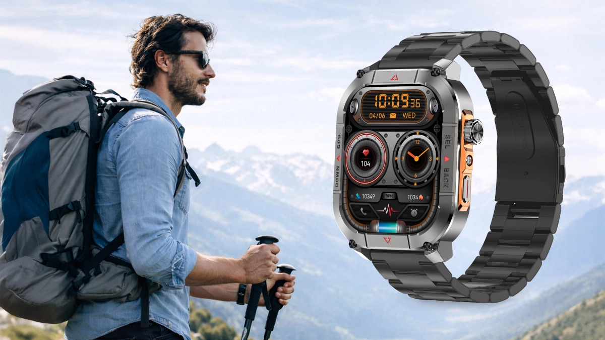 Aligator Watch Sport GPS čierna