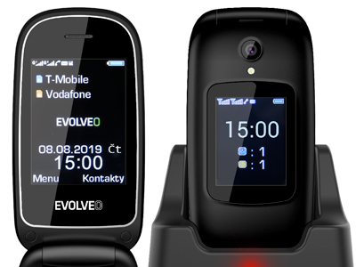 Evolveo EasyPhone FD červená