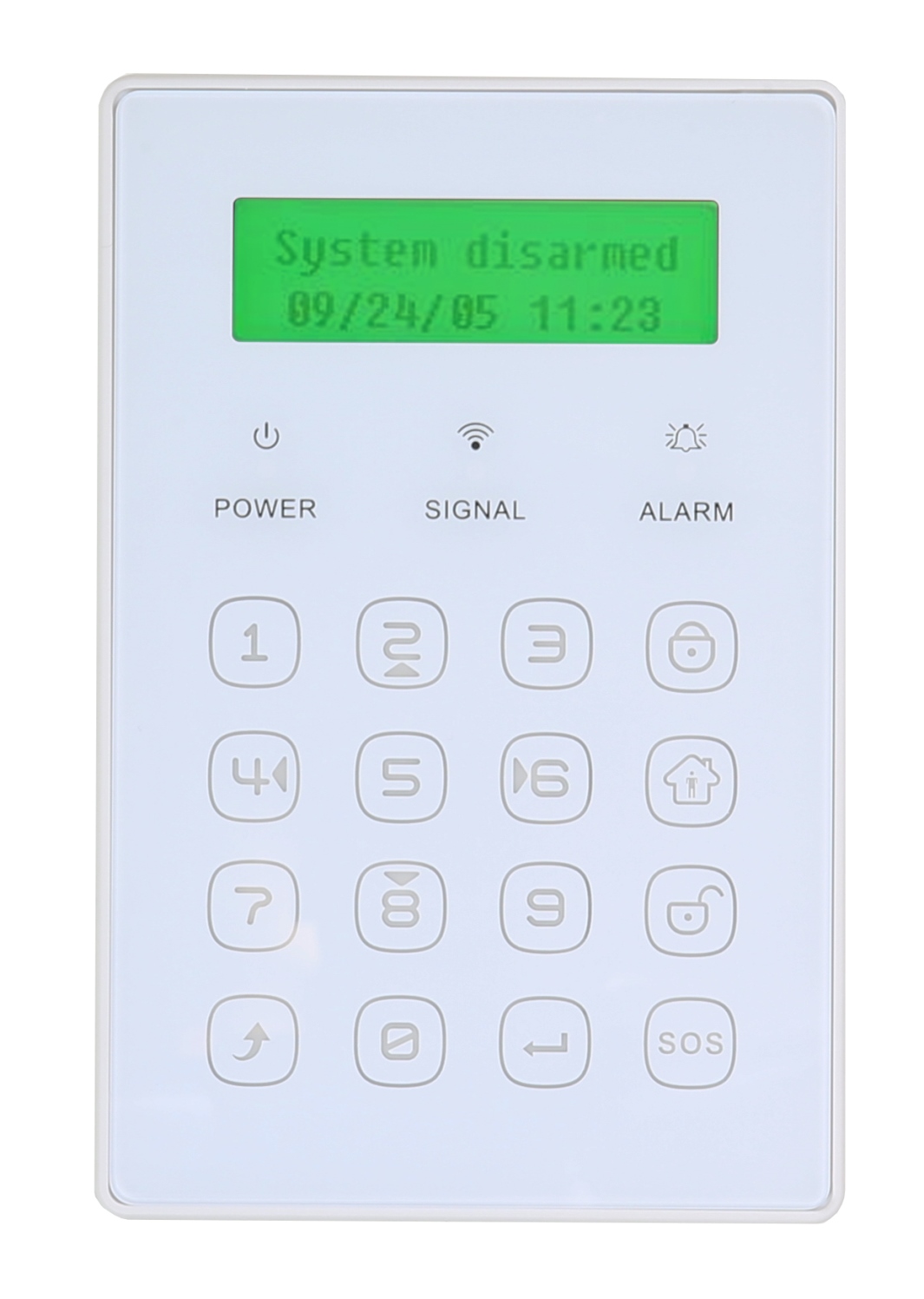 Evolveo bezdrôtová mini klávesnica s displejom pre Sonix / Salvarix