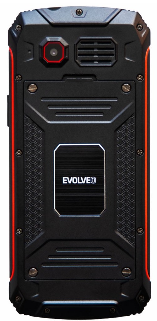 Evolveo StrongPhone Z4 čierna / červená