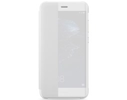 Huawei Original S-View flipové puzdro Huawei P10 Lite bielej