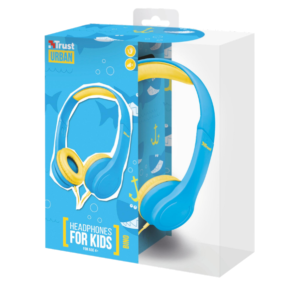 TRUST Bino Kids Headphone náhlavná sada blue