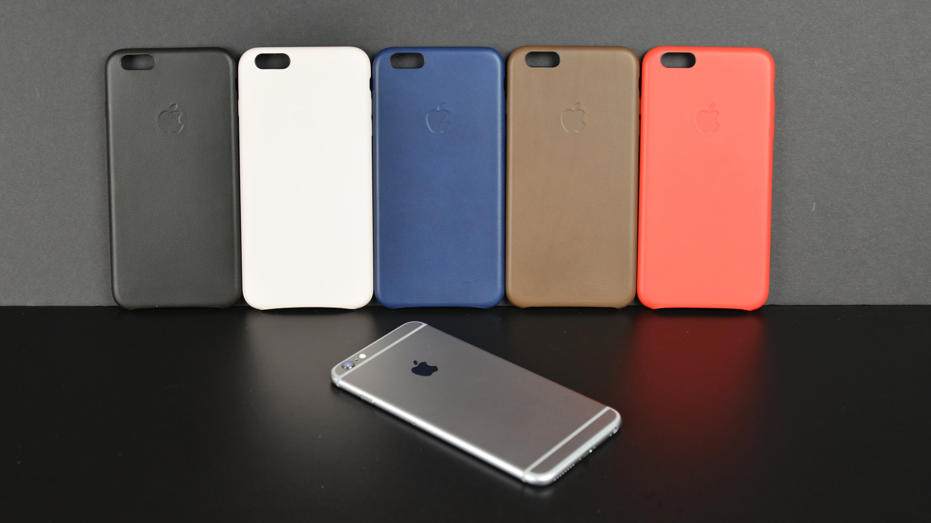 Zadný kryt na Apple iPhone 6s Leather Case červený