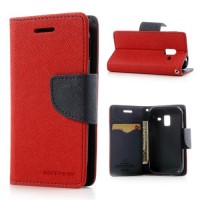 Fancy Diary flipové puzdro Lenovo Moto G5 Plus red / navy