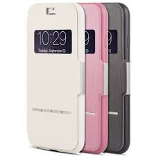 Moshi SenseCover púzdro flip Apple iPhone 6 Sahara beige