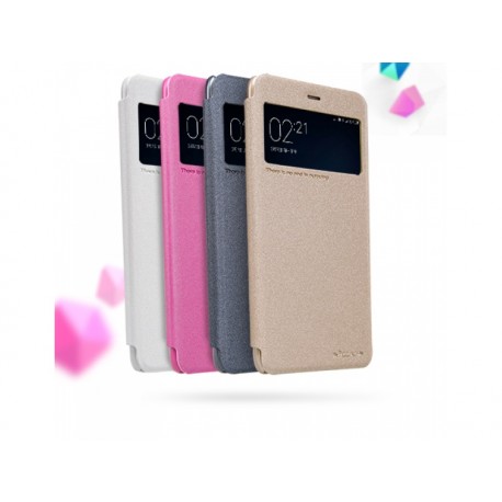 Nillkin Sparkle S-View púzdro flip ASUS Zenfone 4 Max ZC554KL black
