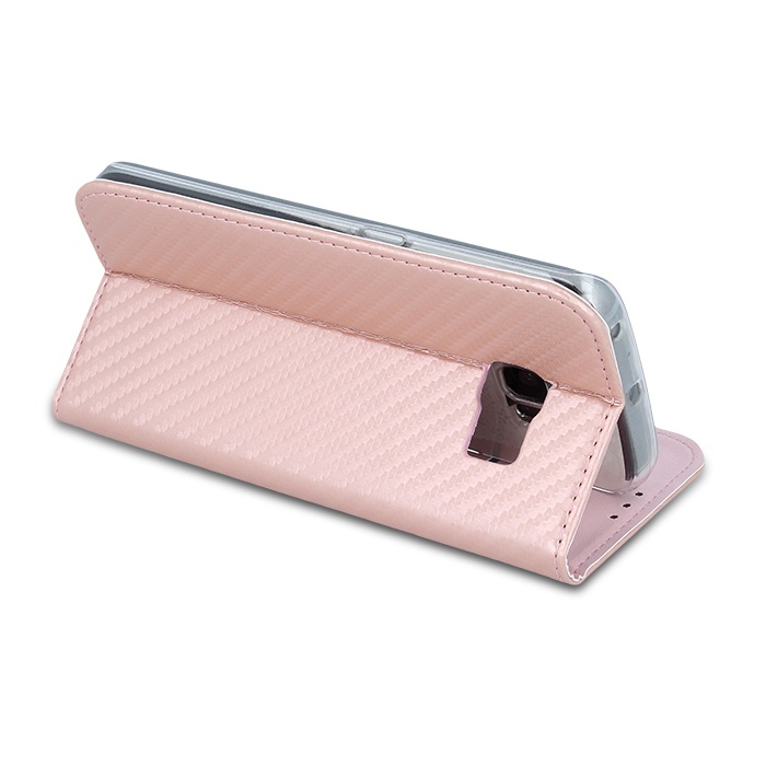 Smart Carbon flilpové púzdro Apple iPhone 7 rose