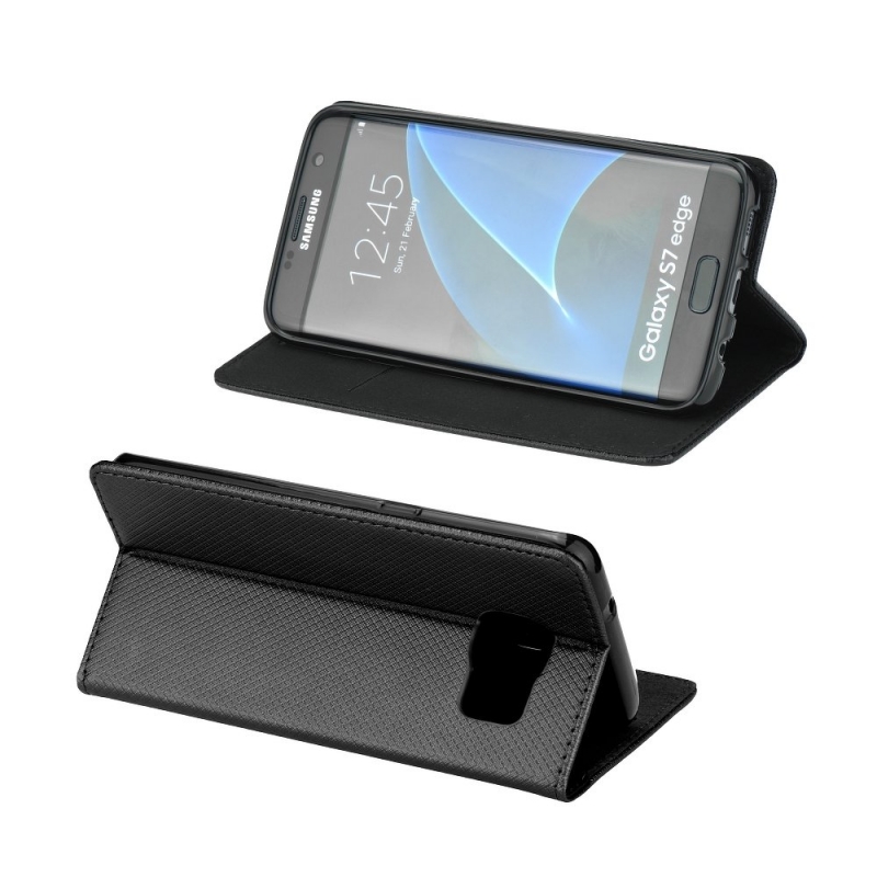 Smart Magnet flipové puzdro Samsung Galaxy J5 2017 čierne