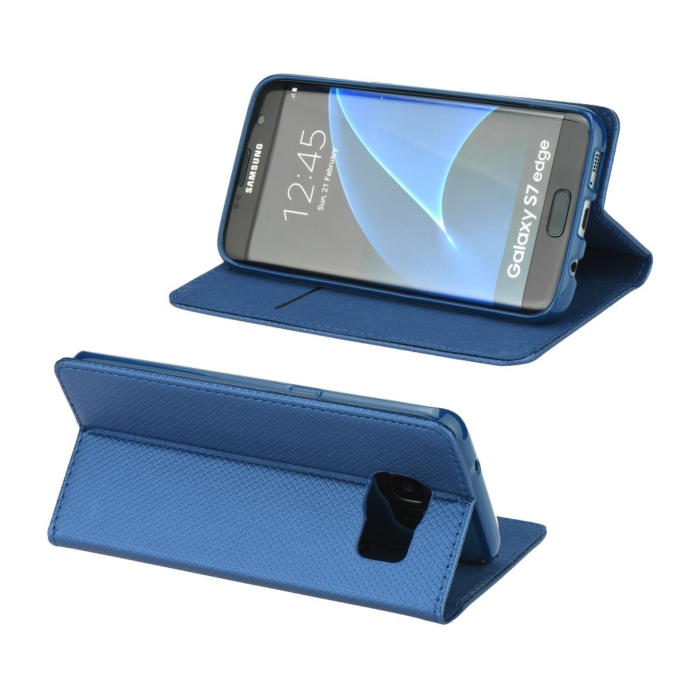 Smart Magnet flipové puzdro Samsung Galaxy J7 2017 blue