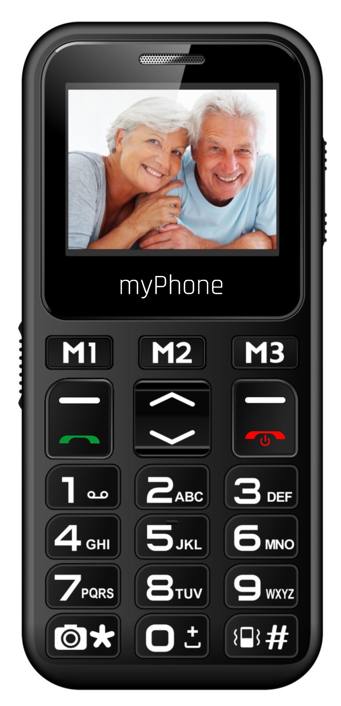 Mobilný telefón seniorský mobil CPA myPhone Halo Mini