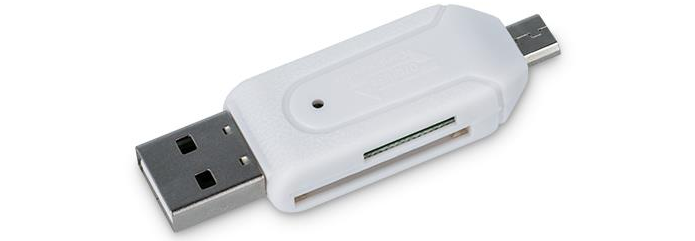 Čítačka pamäťových kariet Forever USB OTG pre MicroSD a SD