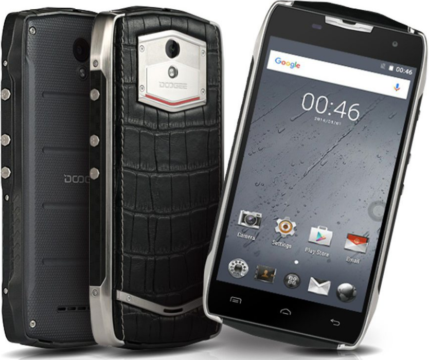 šikovný mobilný telefón Doogee T5 mobil