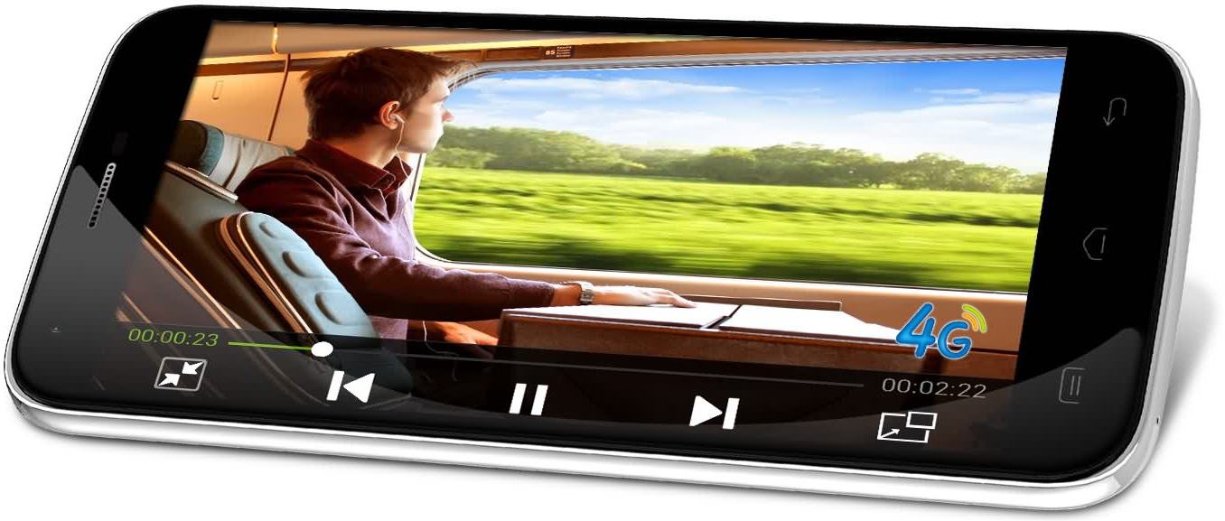 Mobilný telefón mobil smartphone Doogee Valencia 2 Y100 PRE