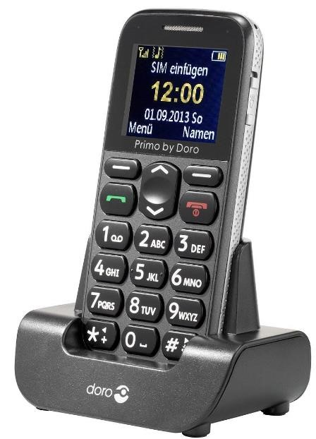 Mobilný telefón mobil seniorský Doro Primo 215