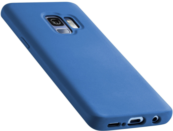 Silikónové puzdro CellularLine Sensation pre Samsung Galaxy S9 modrý
